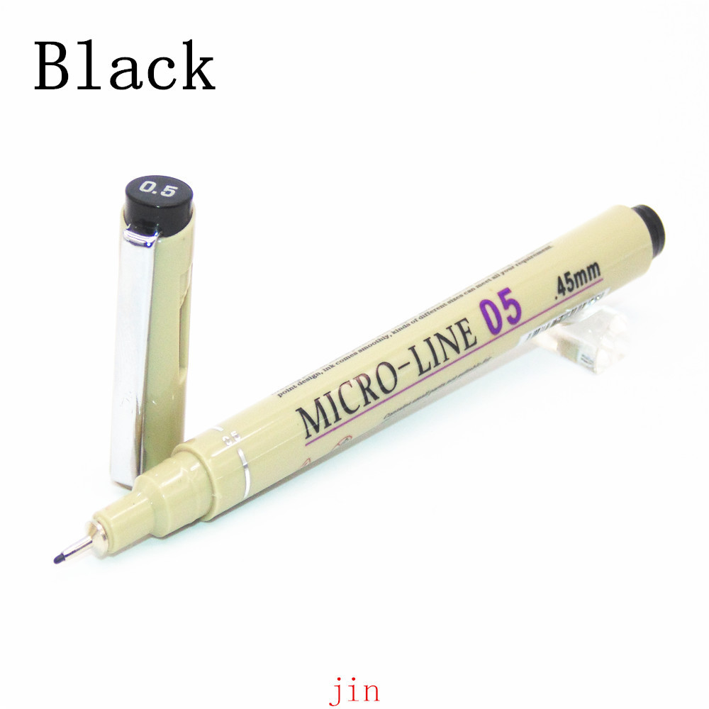 

12 Colour Sketch Micron pen 0.5 mm Superior needle drawing pen Fine liner Drawing Manga Anime Marker fine colour New