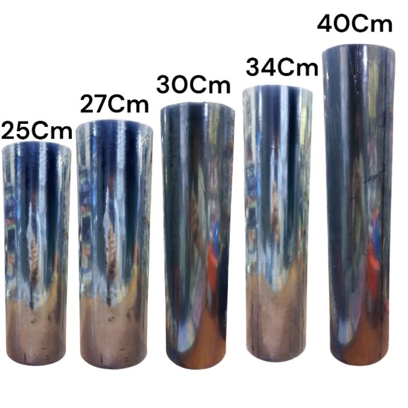 

Sampul Buku Plastik Mika Bening Roll Besar Ukuran 25cm,27cm,30cm,34cm,40cm Panjang 45 meter kwalitas Premium Terlaris