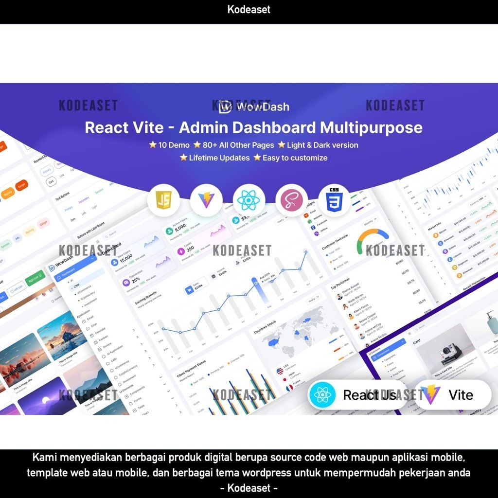 WEB TEMPLATE WOWDASH - REACT JS (VITE) ADMIN DASHBOARD TEMPLATE D2026 KODEASET
