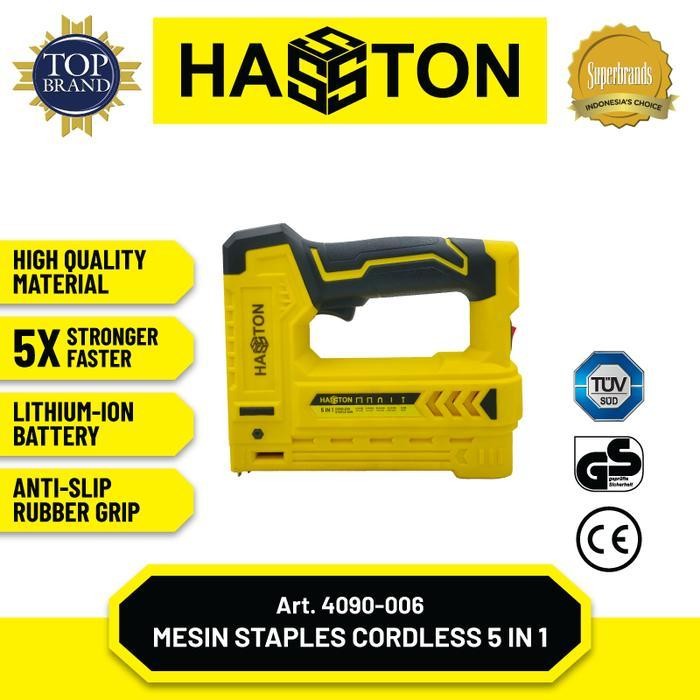 

Staple Gun Manual 5 in 1 Hasston (4090)