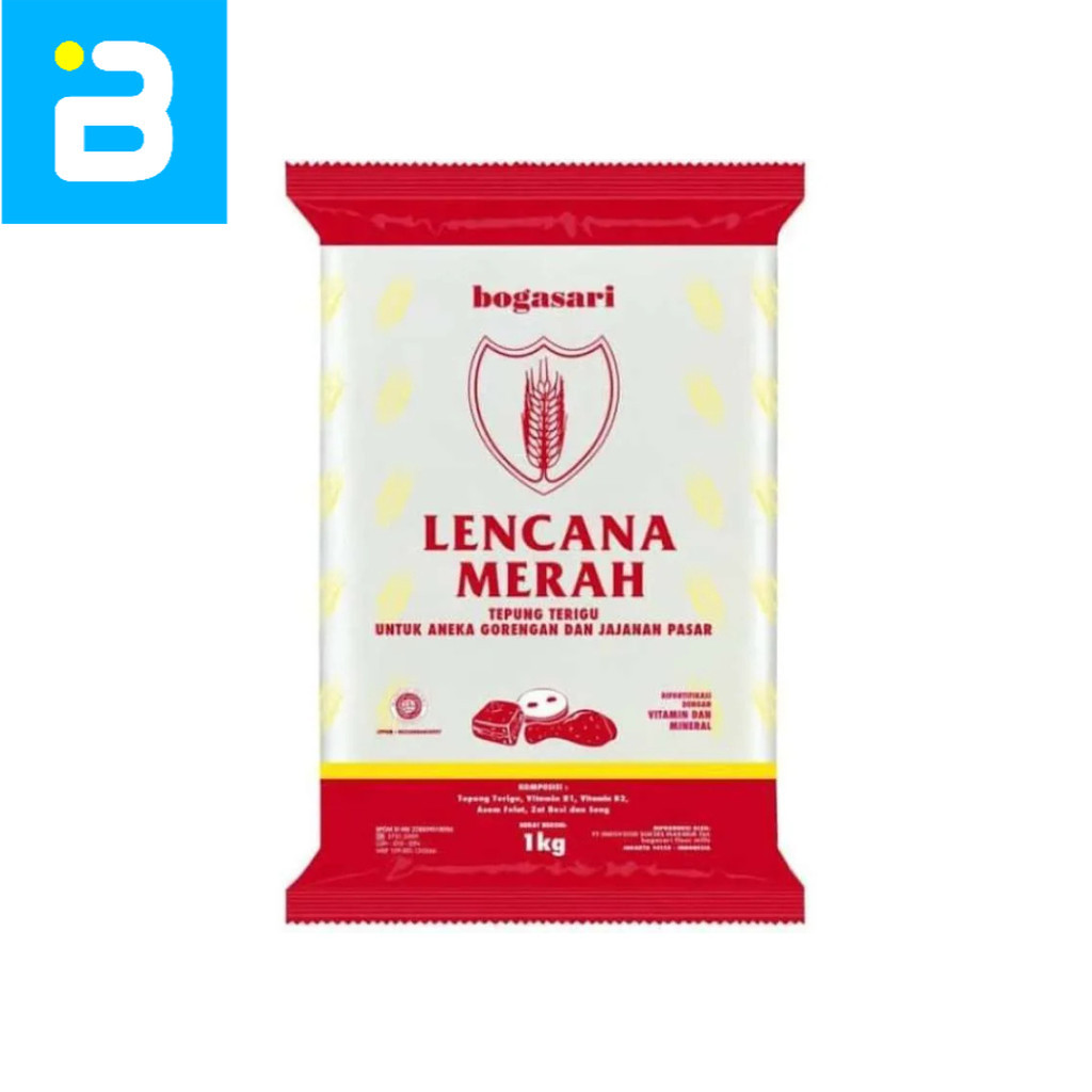 

Tepung Terigu Lencana Merah 1KG