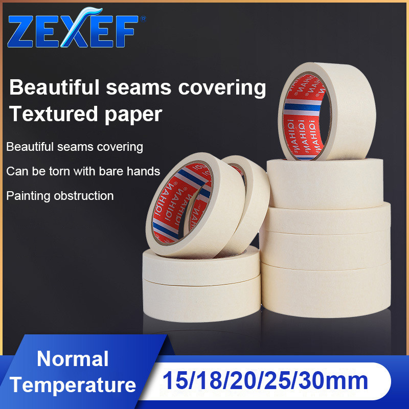 

20M Masking Tape White Writable Sealing Self Adhesive Tape Waterproof for Art Painting Sketch Car DIY Paper School Supplies