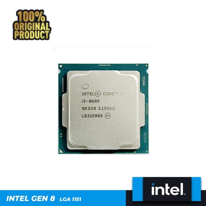 Intel Core i5 8600 | Processor Gen 8 LGA 1151 TRAY