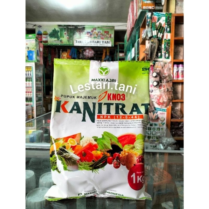 KNO3 KANITRAT, N P K ( 12-0-44) ( 1 kg ) kusus pembesar buah