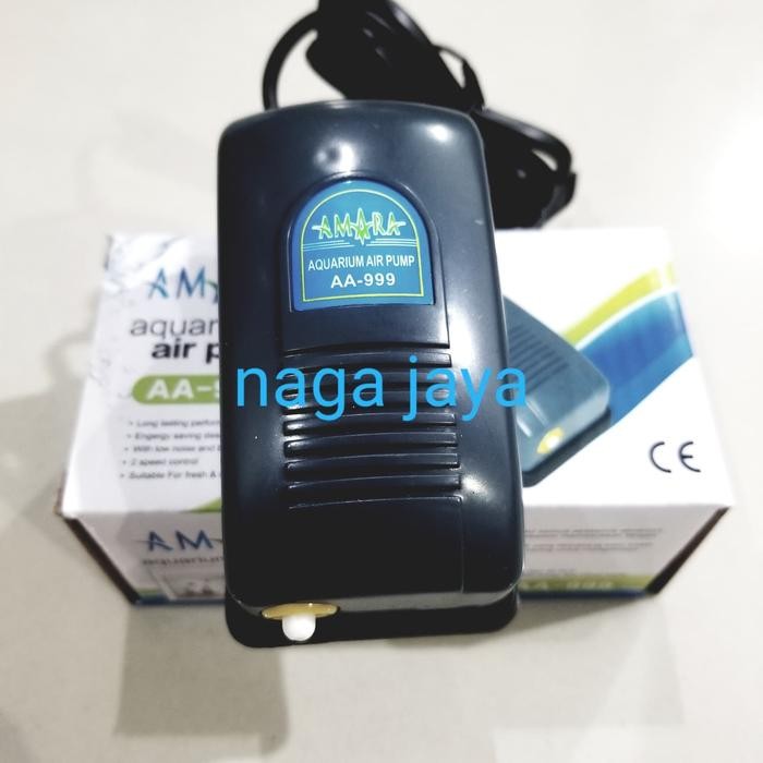 amara aa999 aa 999 aerator pompa gelembung udara 1 lubang aksesoris aquarium