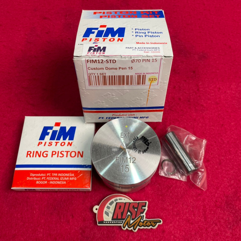 Piston 70 pen 15 Mentah FIM