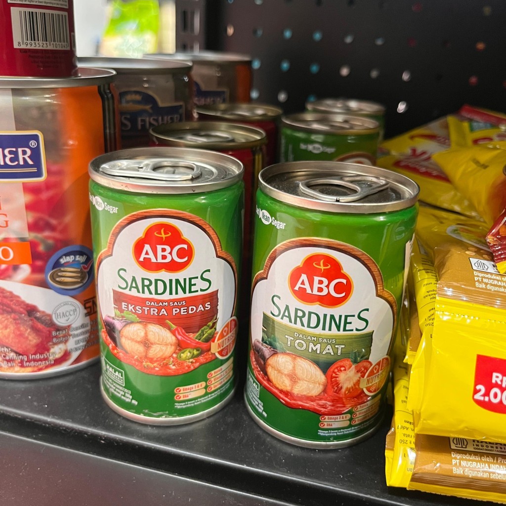 

ABC Sardines Ikan Sarden 155g