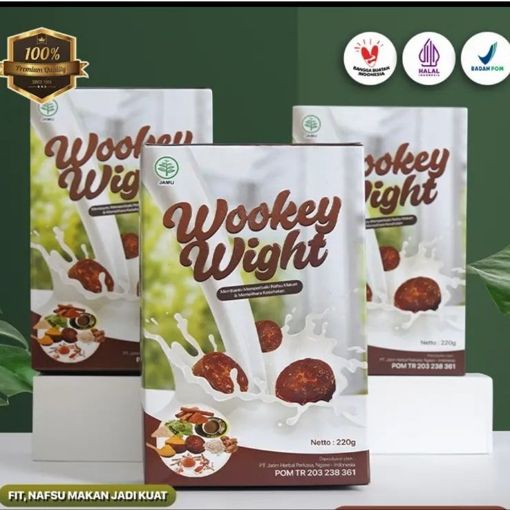

PAKET (3BOX) Wookey Weight - Susu Penambah Nafsu Makan Dan Penggemuk Badan Rasa Original