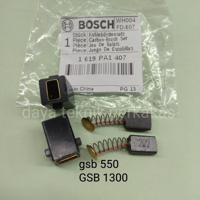 CARBON BRUSH GSB 550 BOSCH - GSB 1300 BOSCH - ARENG BOSCH - SPUL BOSCH gpt gjt