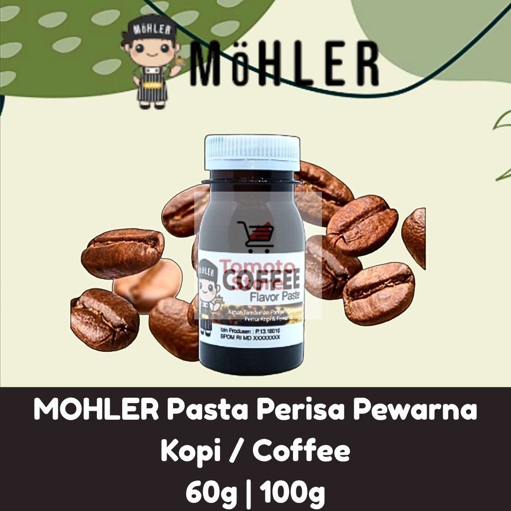 

✨ TOMOTOSTORE ✨ MOHLER Pasta Perisa Pewarna Kopi / Coffee