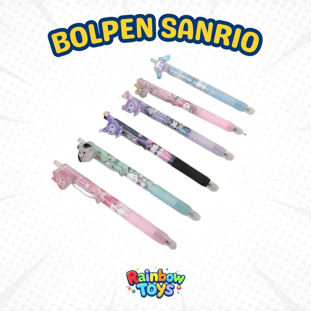 

Alat Tulis Anak Karakter Sanrio 0.5 mm Bolpen Hitam Anak 8248