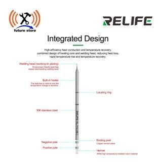 RELIFE RL T12 XS I MATA SOLDER LURUS/RUNCING ORIGINAL - RELIFE RL T12 XS J MATA SOLDER LENGKUNG ORIG