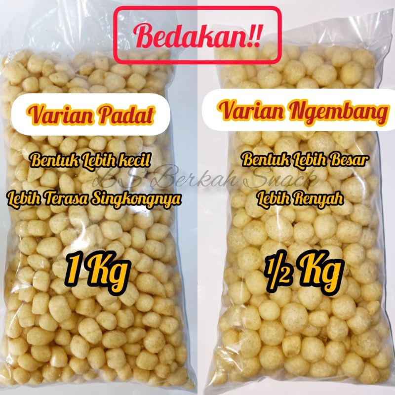 

Classica2106 Cimol Kering/Endog Lewo Renyah Kopong Kemasan 1Kg Asli Lewo Garut