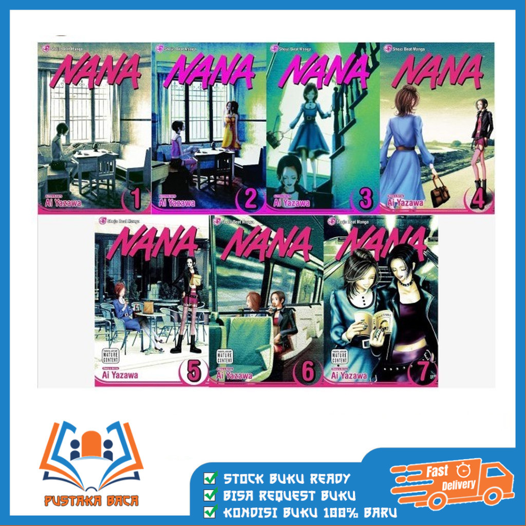 Manga Nana, by Ai Yazawa (21 book series)