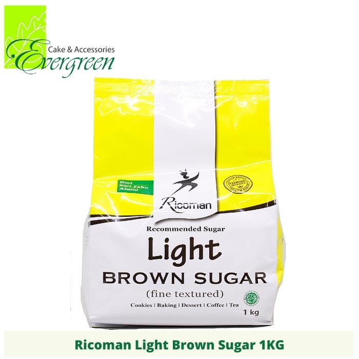 

Ricoman Light Brown Sugar 1KG