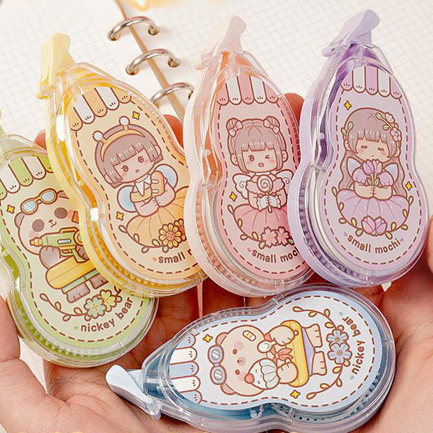 

Tipex Correction Tape 12 / 20 Meter Penghapus Sekolah Anak Motif Karakter Lucu Penghapus Pena Tipex Roll Kertas