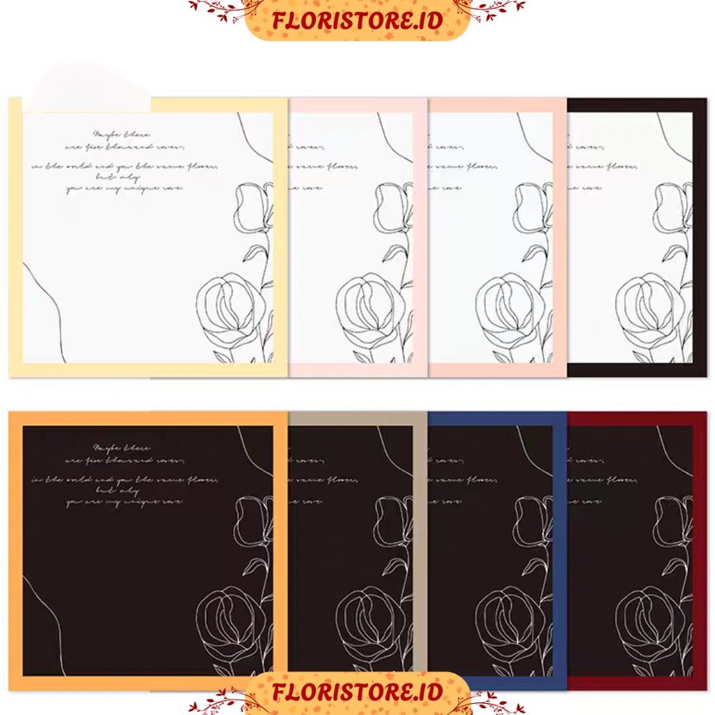 

PAPER FLOWER FRAMES / CELLOPHANE / FLORIST PAPER / KERTAS BUKET BUNGA / WRAPPING WRAPPER