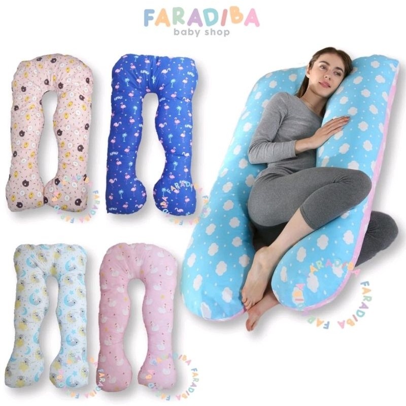 Bantal Hamil Premium Katun CVC Silikon HCS