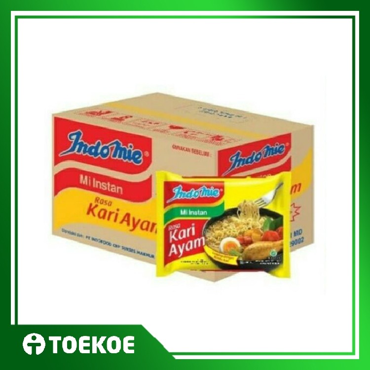 

TOEKOE Indomie Kari Ayam 1 Dus Karton Isi 40 Bungkus