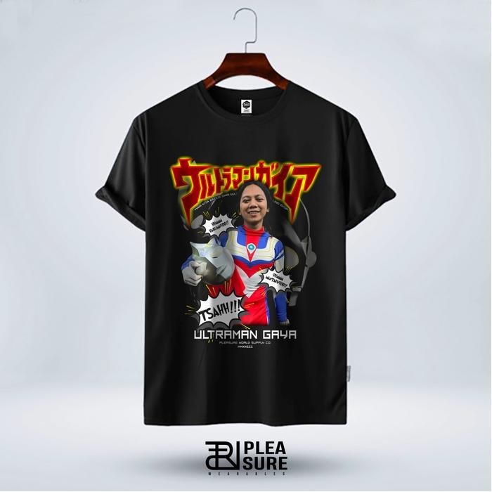[COD] Kaos Dede Inoen Ultraman Gaya Parodi Pleasure World - S
