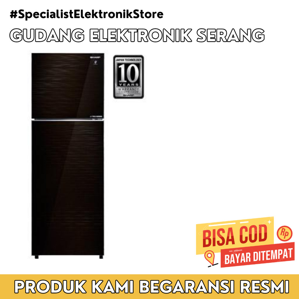 KULKAS SHARP 2 PINTU INVERTER | SJ 426GI-MK