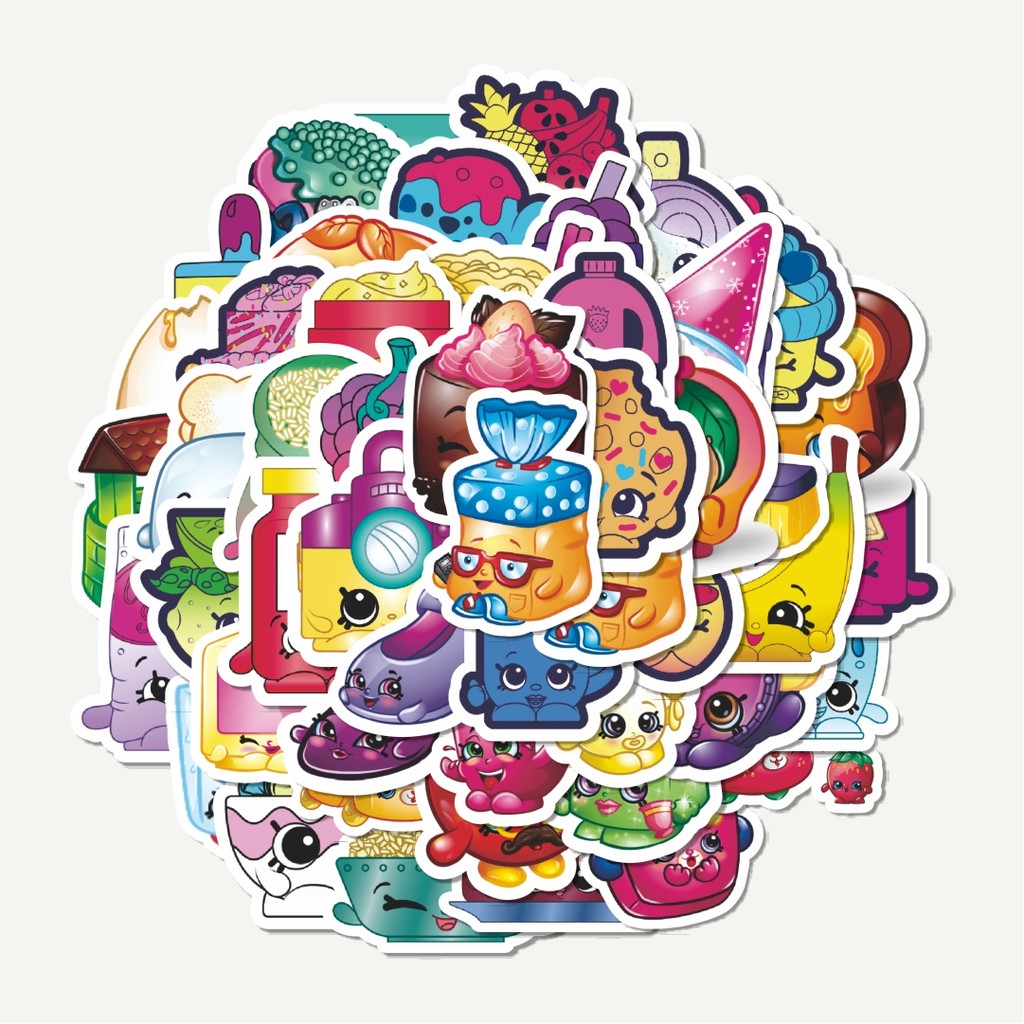 

Sticker Pack Stiker Shopkins Versi 3 | Sticker TUMBLR | Stiker LAPTOP KOPER HELM