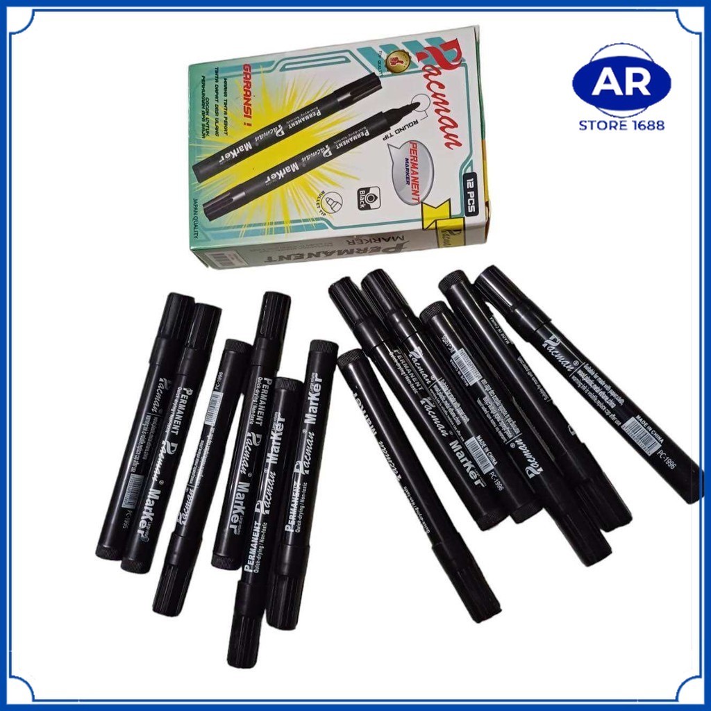 

AR GROSIR SPIDOL MKER PERMANET PACMAN 12 pc