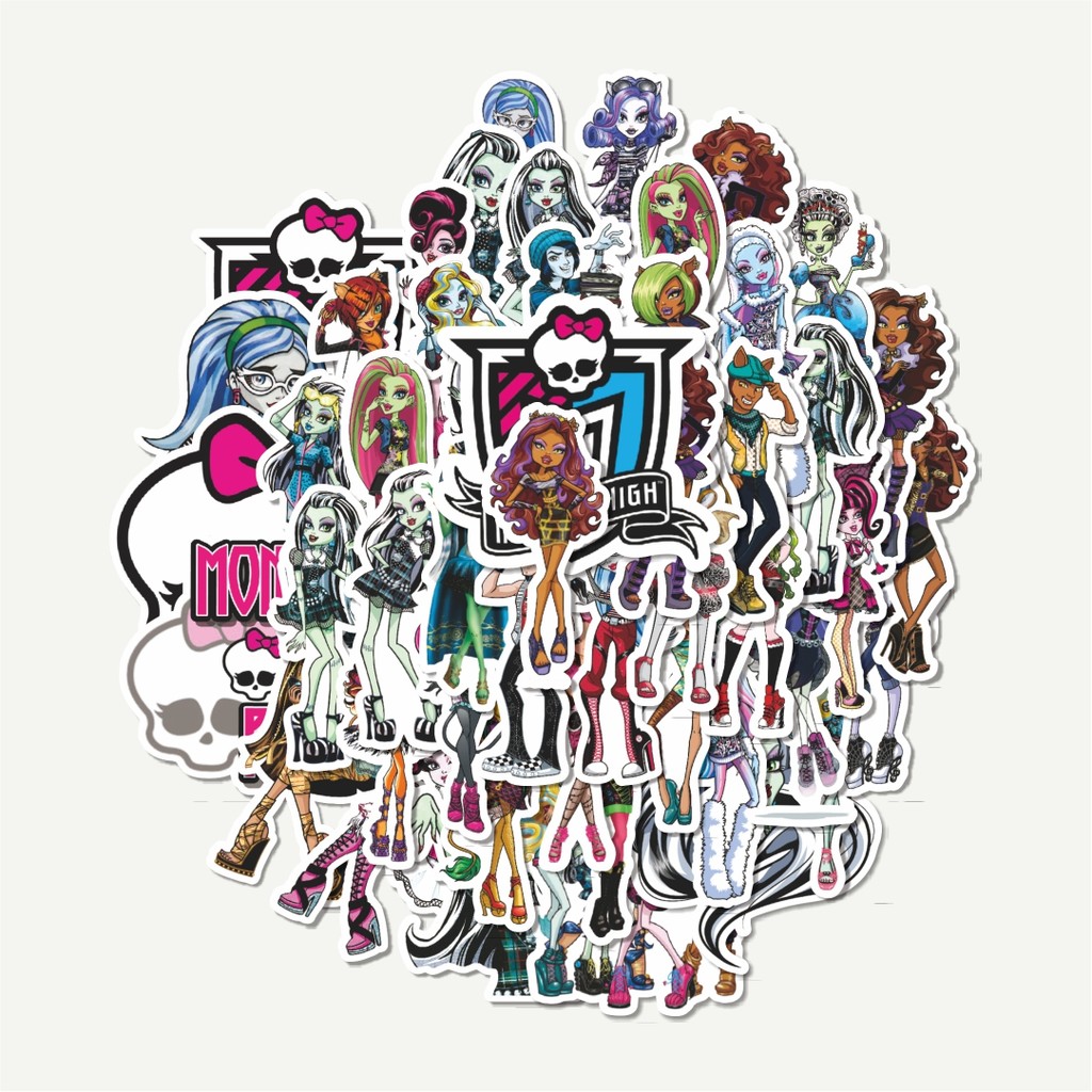 

Sticker Pack Stiker Monster High Series 3 | Sticker TUMBLR | Stiker LAPTOP KOPER HELM