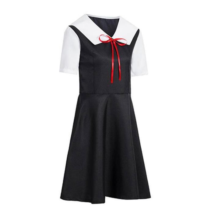 Cosplay Kaguya Shinomiya Chika Fujiwara Love is War Kaguuya Sama - Short Sleeve, all size