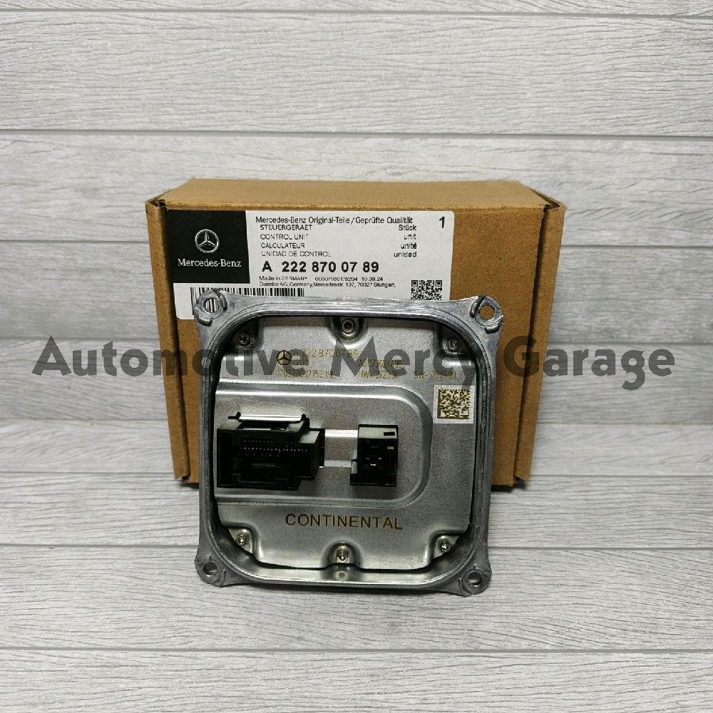 Ballast Lampu W222 W205 W212 Original Mercedes Benz A2228700789