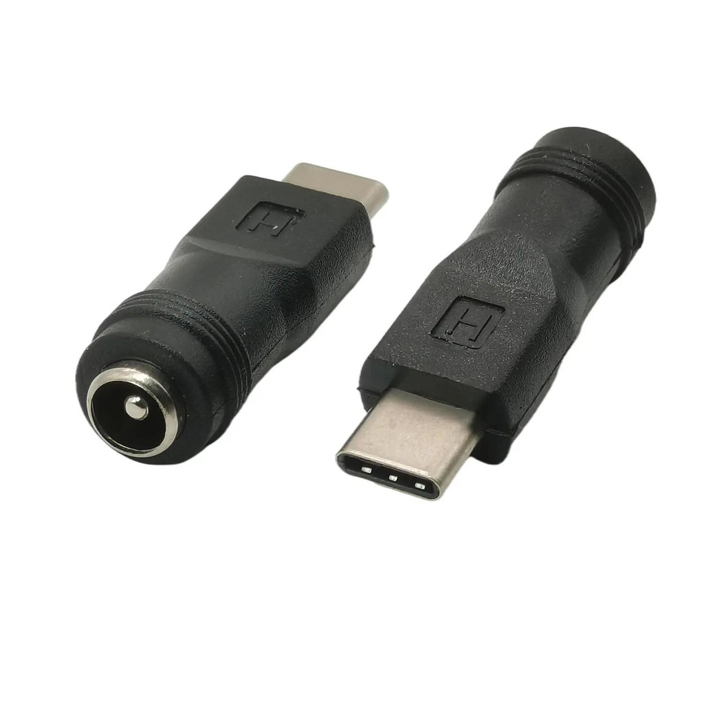 DC USB C Type-c  to 5.5*2.1 female Connector to female 5521 Power Jack DC Power Conector 5.5x2.1 ada