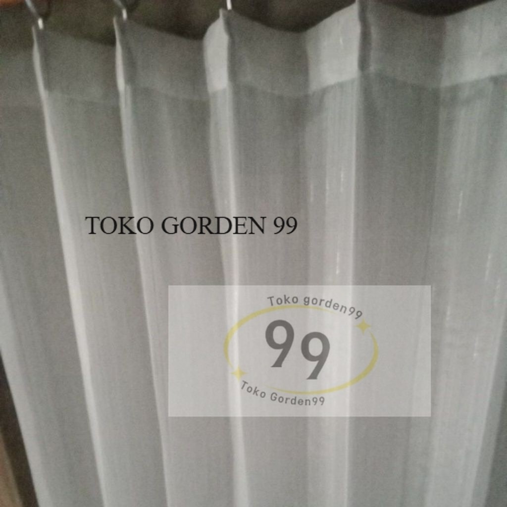 Vitrase gorden Vitrase polos gorden siang vitrase motif  serat silver vitrase import