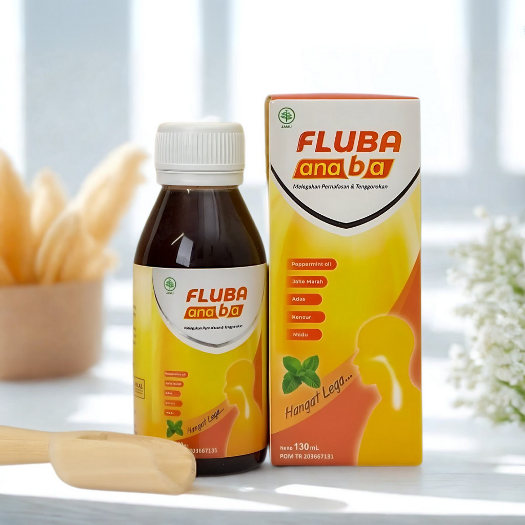 

Madu anak madu FLUBA ANABA 130ml - Membantu Meredakan Batuk & Hidung Tersumbat - 1 Botol