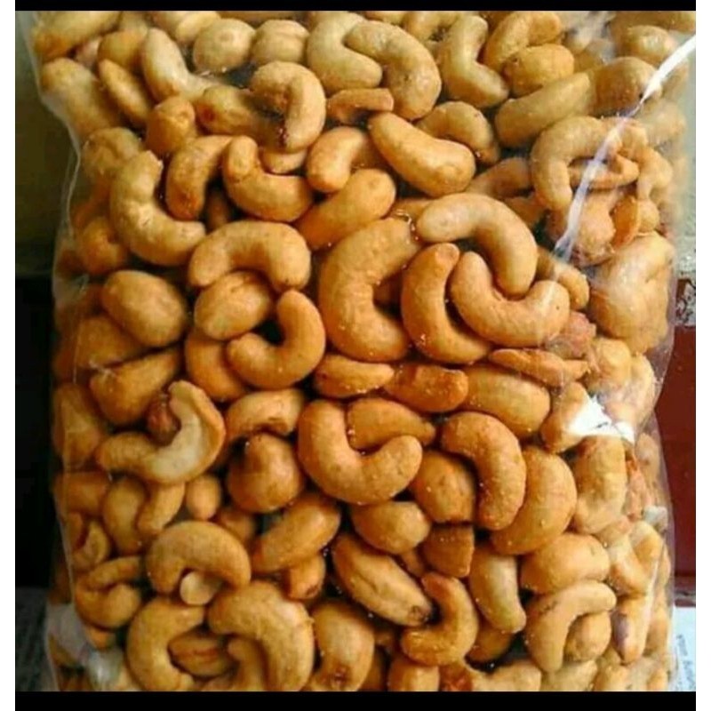 

500 gram kacang Mede matang original/gurih asin termurah