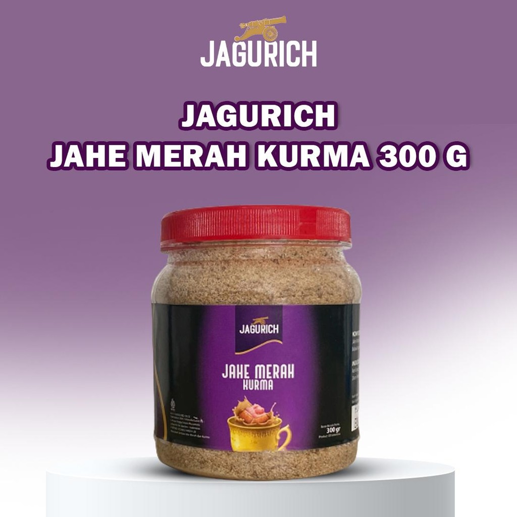 

Jagurich Jahe Merah Kurma 300gr Toples Drink
