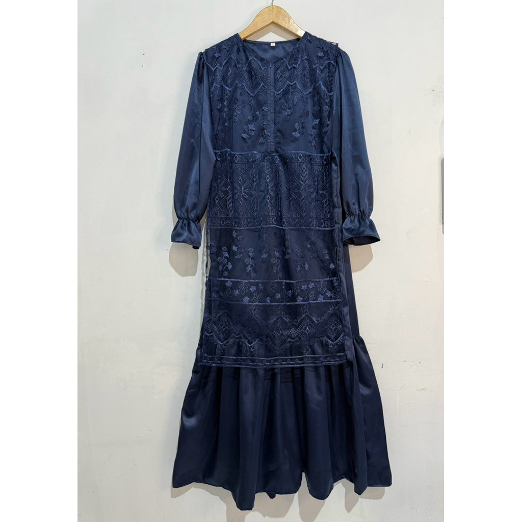 MAXI SONYA ( M L XL XXL ) Gamis pesta model terlaris Gamis kondangan model terbaru Gamis seragam aca