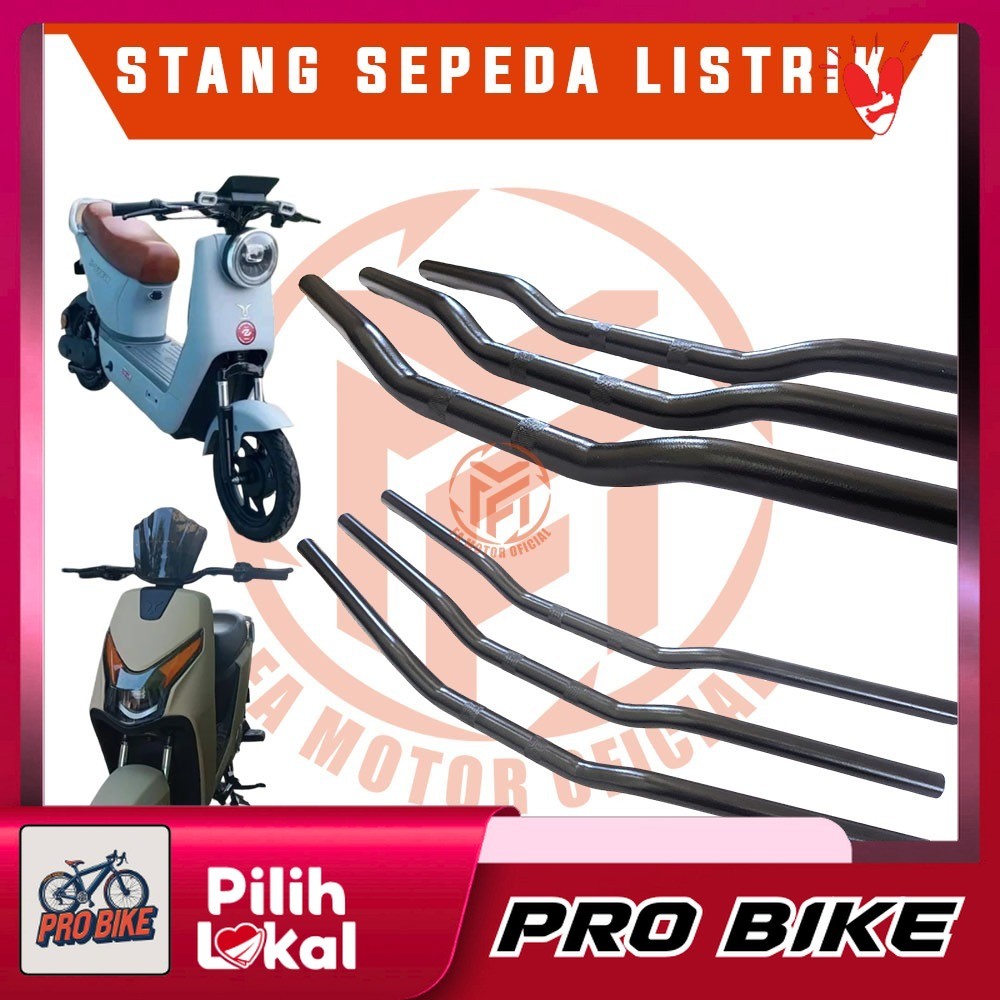 Promo Stang Pendek Sepeda Listrik Universal / Stang Sepeda Listrik