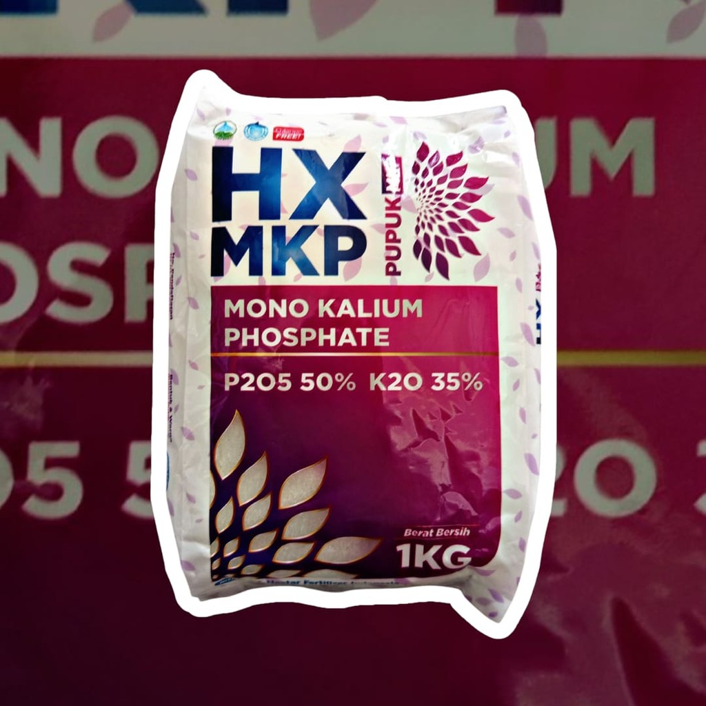 HX MKP 1 Kg Original | Pupuk Daun Makro Majemuk P 50% & K 35% | Nutrisi Cair Cepat Diserap