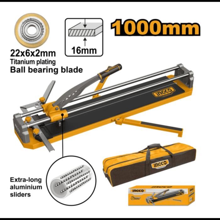 INGCO HTC041001 TILE CUTTER 100CM ALAT POTONG KERAMIK GRANIT 1000MM