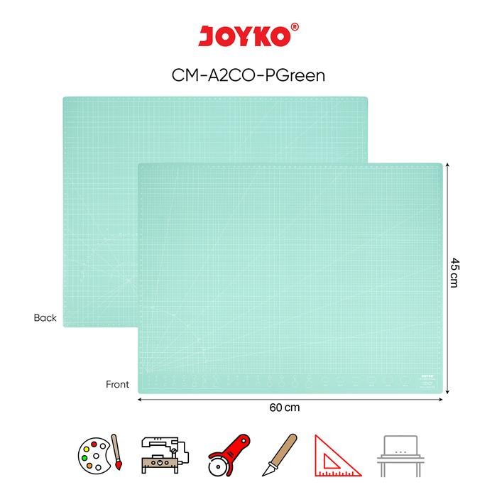 

JOYKO Cutting Mat Alas Potong Ukuran A2 CM-A2 - Pastel Green