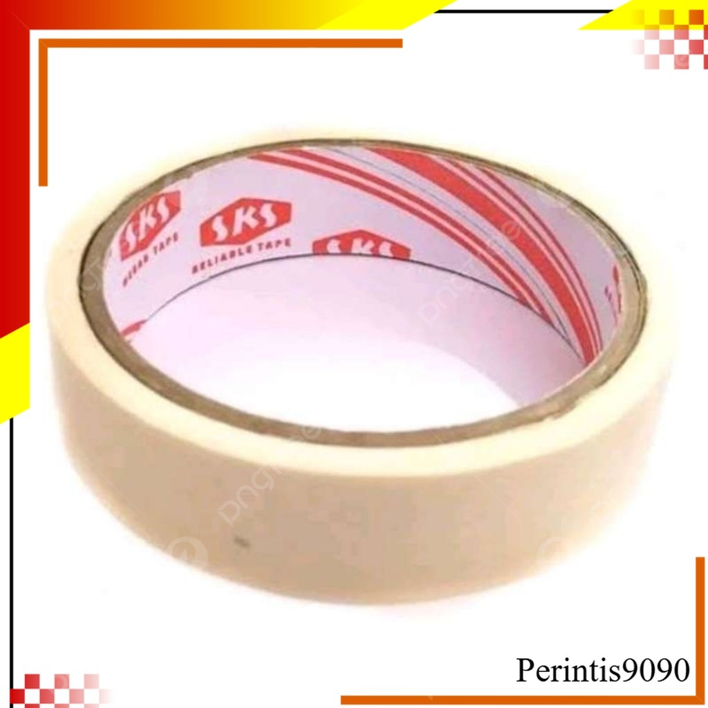 

lakban kertas sks 2 cm/lakban masking