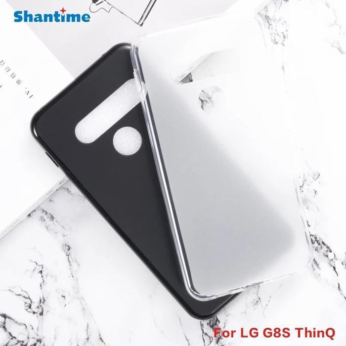 Promo Softcase Matte LG G8 / G8s ThinQ Premium Frosted Silikon Case - Putih, LG G8 ThinQ