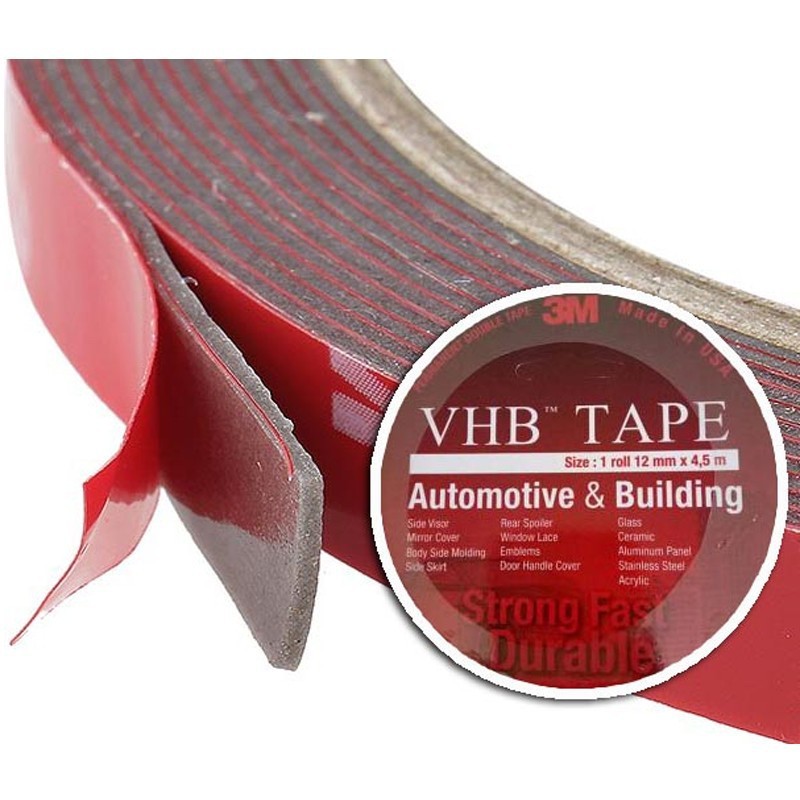 

JAMIN MURAH !!!3M VHB Double Tape Automotive size 24mm x 4.5m -Double Tape Mobil(BISA LANGSUNG ORDER)