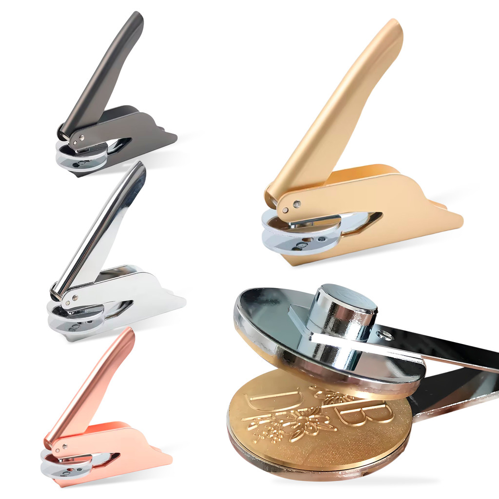 

Custom Book Embosser Stamp Personalized Logo Initial Embosser Stamp Library Book Weeding Envelope Embosser 1x5/8inch 42mm