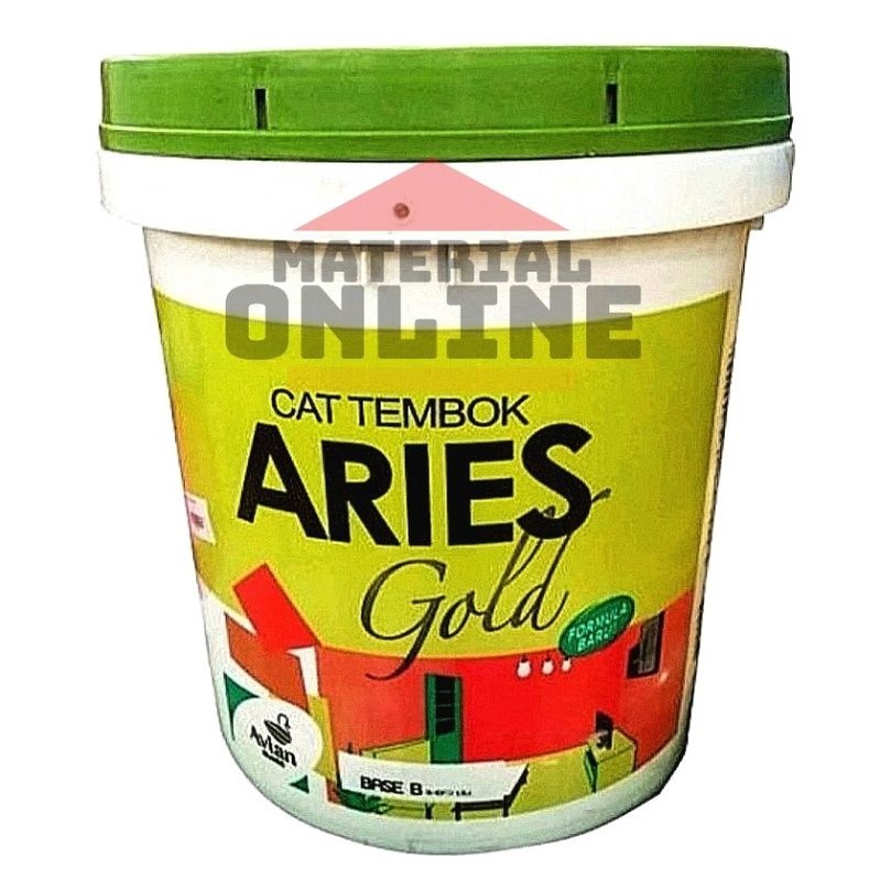 Cat Tembok ARIES GOLD Tinting 170 Warna Avian Avitex Murah Pail Pel Galon Besar 18 20 Kg Putih Hitam