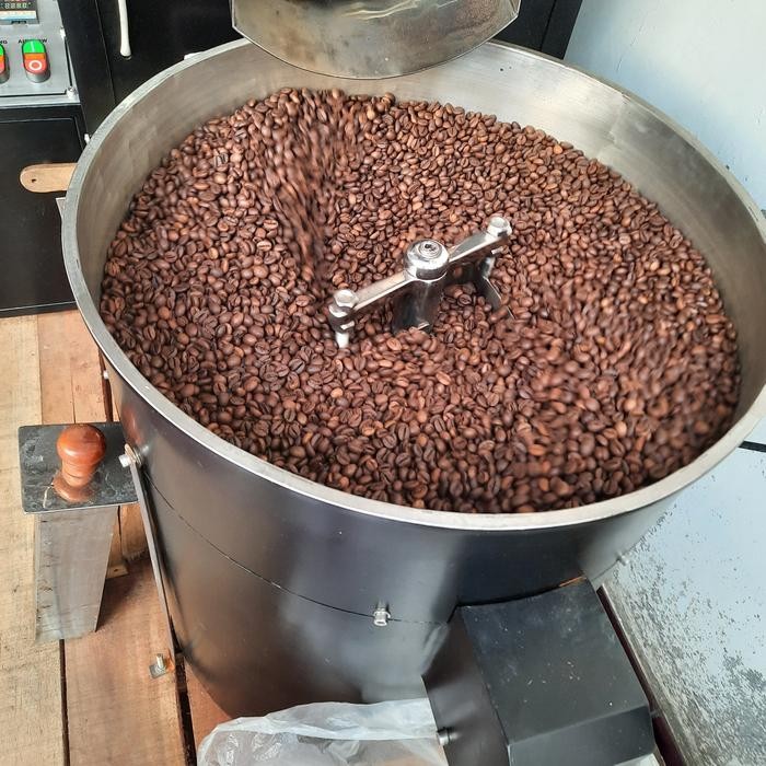 

KIRO Coffee Biji Robusta Temanggung 1kg Kopi Susu Grade Export - 500 gram, Halus