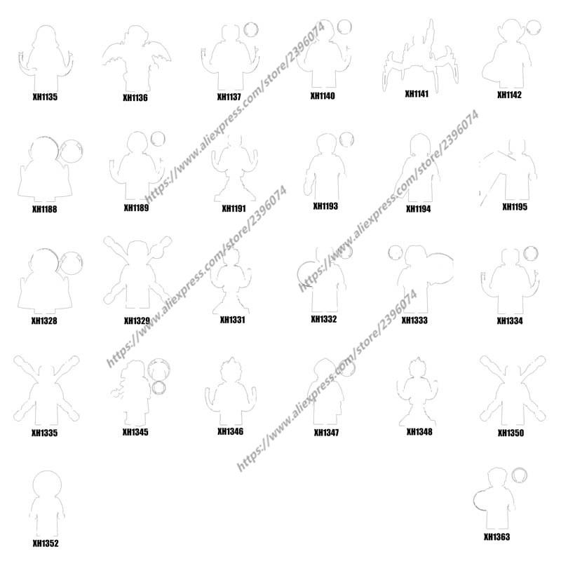 

1PCS Action Figures Building Blocks toys XH1135 XH1136 XH1137 XH1140 XH1141 XH1142 XH1188 XH1189 XH1191 XH1193 XH1194 Series-060