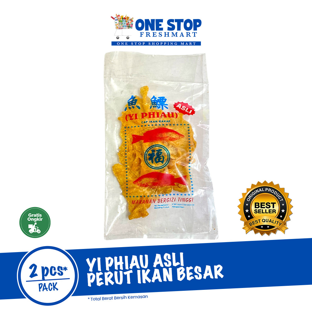 

YI PHIAU ASLI - PERUT IKAN BESAR (ISI 2)