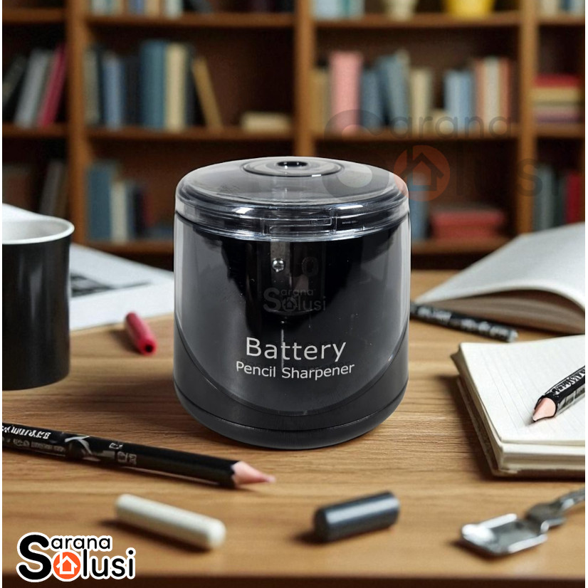

Rautan Pensil Otomatis Pencil Sharpener Automatic for 6-8mm