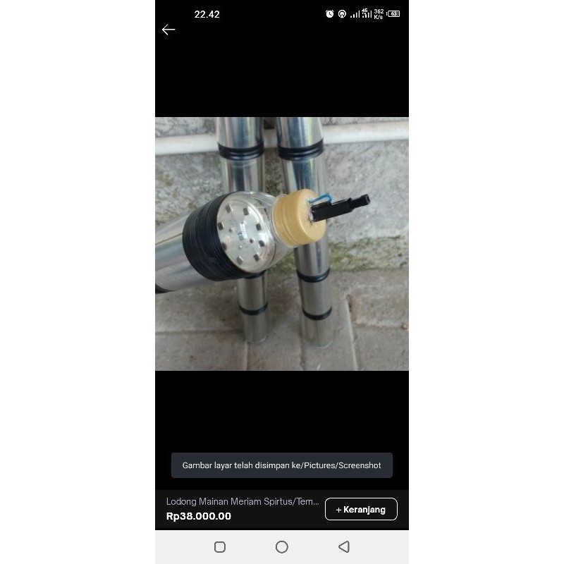 produk lebaran Mainan Meriam Kaleng Spirtus/Meriam Kaleng/Petasan Kaleng